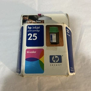 SEALED NEW HP 51625A 25 Tri-Color Ink Jet Print Cartridge Option 140 Exp. 10/03 - Picture 1 of 8
