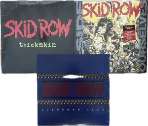 SKID ROW 4LP Lot: Subhuman, B-Sides, Thickskin, New/Sealed - Picture 1 of 9