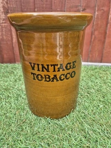 Ogdens Vintage Tobacco Jar Pot Double Sided - Picture 1 of 12