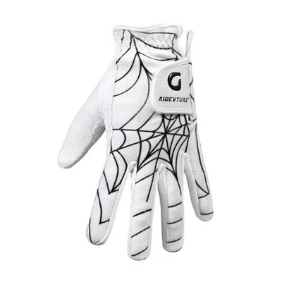 高尔夫手套儿童青少年幼儿左手 S(2-4 岁)白色左手磨损 — 第 1/4 张图片