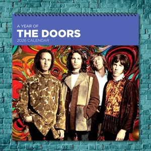 The Doors 2026 Wandkalender, 12 Monate Promi Fotokalender - Bild 1 von 4