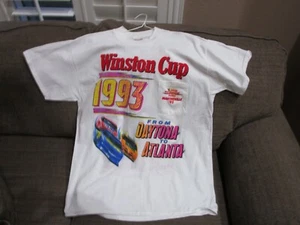 NUEVA CAMISETA XL VINTAGE '93 WINSTON CUP NASCAR DAYTONA A ATLANTA MARTINSVILLE - Imagen 1 de 8