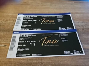 Tina Turner Musical Tickets Stuttgart, Parkett Links, Reihe 1, Platz 8 und 9, - Bild 1 von 1