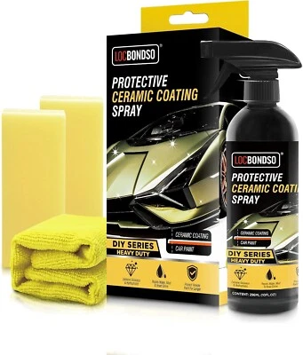 Kit de Sellador de Pintura Cerámica Rápida Máximo Brillo y Lustre Hidrófobo 10º Foto 1 de 4