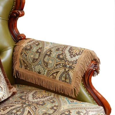 Fundas de brazo de sofá de lujo fundas de reposabrazos lavables para sofá antideslizante reclinable Cha... Foto 1 de 4