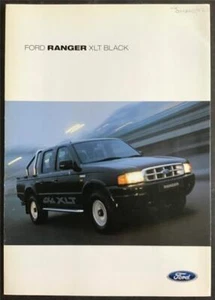 FORD RANGER XLT BLACK Sales Brochure June 2002 #FA1425 - Picture 1 of 3