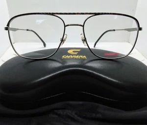 Nuevo marco y estuche de anteojos Carrera para hombre modelo CA 211/SAM 06LB color rutenio - Imagen 1 de 12