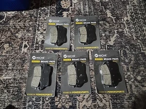 Niche Rear Organic Brake Pad Set K-PAD-0443 for Honda Interceptor (x5) - Picture 1 of 3