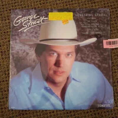 SEALED LP Record George Strait Something Special 1985 MCA 5605  LP Vinyl Record - Image 1 of 4