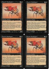 MTG: DAUTHI MINDRIPPER Tempest UNCOMMON; played, Excellent condition x4