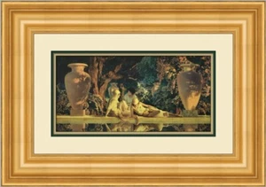 Maxfield Parrish Garden of Allah Custom Framed Print FREE SHIPPING - Picture 1 of 2