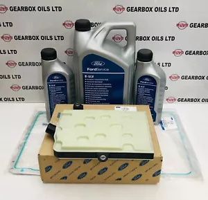 GENUINE FORD 10 SPEED 10R80 AUTOMATIC TRANSMISSION FILTER GASKET BULV OIL 7L KIT - Picture 1 of 14