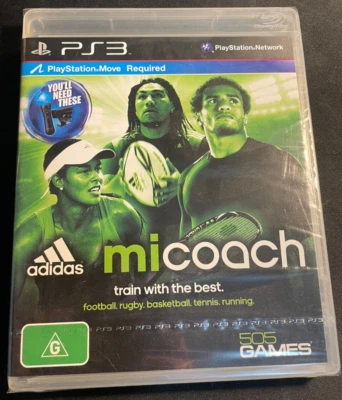 MI COACH Playstation 3 PS3 Complete Game Factory Sealed + MANUAL INCLUDED - Image 1 of 2