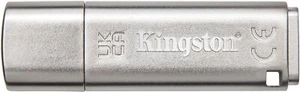 Armario IronKey 128 GB Kingston Technology + unidad flash 50 USB tipo A 3,2 - plateada - Imagen 1 de 4