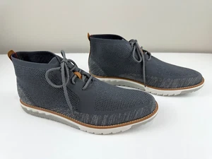 Hush Puppies Men's Expert Chukka Knit Boot Lace Up Gray Size 10.5 W - NIB - Picture 1 of 14