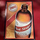 Red Stripe Jamaican Lager Bottle Logo Metal Beer Sign 22x16” 