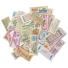Old Chinese Ancient Dynasty 100 Pcs Antique Food and Oil Tickets Collection hot
