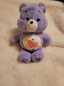 2017 Care Bears Day Dream Bear 15" Heart Stars Sparkle Eyes Nose Plush Stuffed - Picture 1 of 8