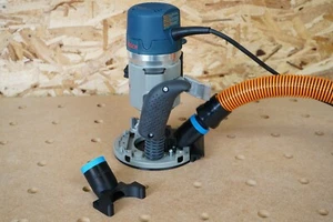 Adaptador de manguera de aspiradora de tienda de 1-1/4" para enrutador base de inmersión Bosch 1617 EVS - Imagen 1 de 6