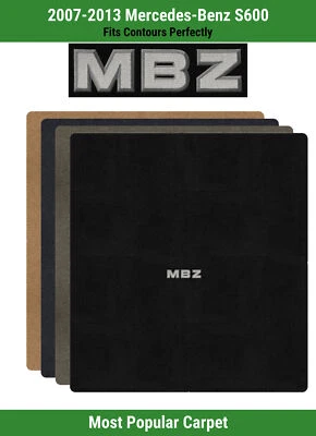 Alfombra de maletero Lloyd Ultimat para Mercedes-Benz S600 '07-13 con logotipo de apliques MBZ Foto 1 de 4