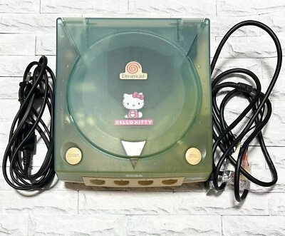Blue Hello Kitty SEGA Dreamcast Console HKT-3000 Sanrio Edition No BOX  TESTED - Image 1 of 4