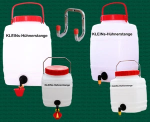 Hühnertränke Geflügeltränke Geflügel Küken Hühner Wachteln Tränke Nippel Stall - Bild 1 von 28