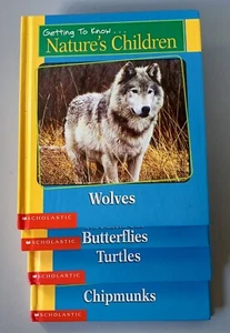 Getting To Know... Nature's Children Set Of 4 Books. Animals, See Photos 1996 - Picture 1 of 4
