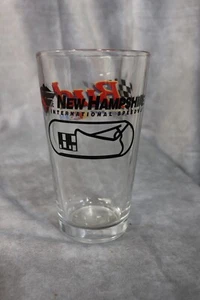 BUD NASCAR New Hampshire Motor Speedway Beer Drinking Glass Tumbler Collectible  - Picture 1 of 2