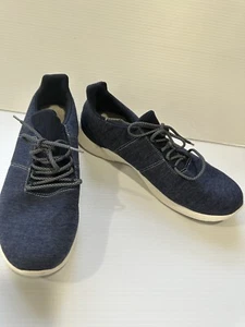 Johnnie O Sneakformance Shoes Men's 12M Blue White Comfort Athletic Surf Sneaker - Picture 1 of 7