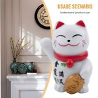 Mini PVC Lucky Cat Decoration Age Resistant Material Ideal Gift Option