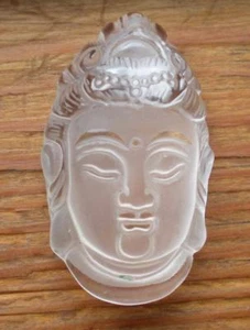 Clear Quartz Kwan Yin Carving sc887b - Picture 1 of 4