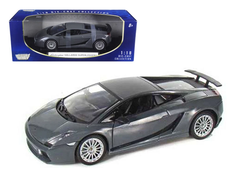 Lamborghini Gallardo Superleggera Grey 1/18 Diecast Model CARZ - Image 1 of 1