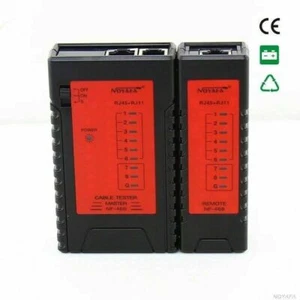 NF-468 Ethernet Cable Tester for RJ45 RJ11 Network LAN Cable Tester Test Tool - Picture 1 of 9
