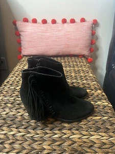 Steve Madden stivaletti con frange e zip taglia M•3 donna - Foto 1 di 6