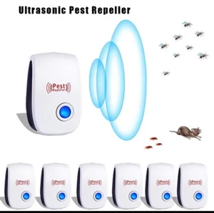 Ultrasonic Pest Control Repeller Electronic Pest Repellent Plug Indoor - Picture 1 of 5