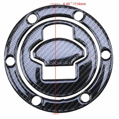 For BMW R1150R R1150RT 2001-2005 Black Gas Tank Protector Sticker Carbon fiber — 第 1/4 张图片