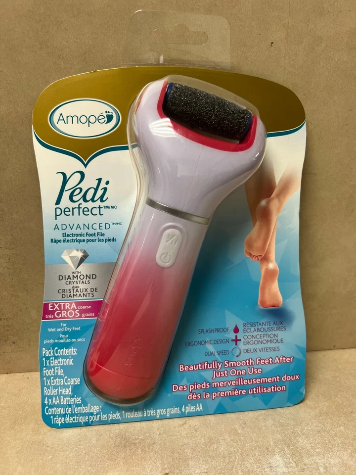 Lima de pie eléctrica perfecta Amope Pedi - rosa Foto 1 de 1