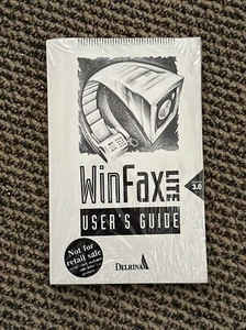 Winfax Lite User's Guide - Version 3.0 - New, Sealed - Picture 1 of 3