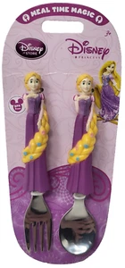Disney Rapunzel Meal Time Magic Silverware Set (Fork+Spoon) - Picture 1 of 6
