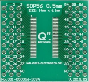 TSSOP56 0.50mm a 2 x IDC3x10 [IT] - Picture 1 of 1