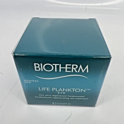 BIOTHERM Life Plankton Eye Regenerating Treatment Cream 0.5 fl oz 15mL NEW - Image 1 of 4