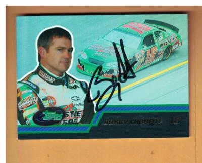 Bobby Labonte Autographed 2003 eTOPPS NASCAR Racing Card Signed  - Image 1 of 2