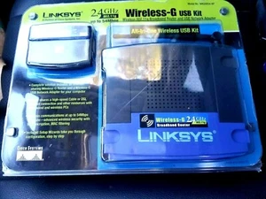 Linksys WKUSB54-BP All-in-One Wireless-G USB Kit New In Original Package - Picture 1 of 2