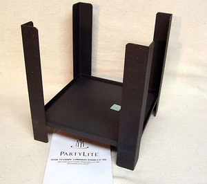 Partylite Dusk To Dawn Luminary Stand #P9379 Original Box Holds 5.5 In Sq Candle - Picture 1 of 4