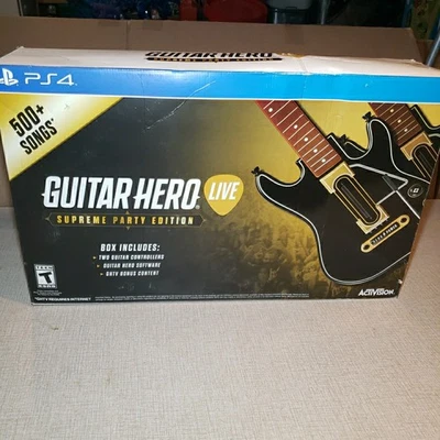 Guitar Hero Live Supreme Party Edition PlayStation 4 Todo excepto papeles Foto 1 de 4