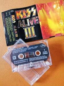 KISS [ ALIVE III ] ORIGINAL CASSETTE THAILAND EDITION - Picture 1 of 2