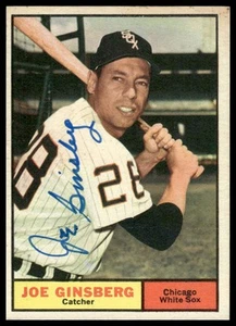 1961 Topps #79 Joe Ginsberg - Autógrafo firmado a mano - Imagen 1 de 2
