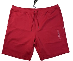 New Polo Ralph Lauren Shorts Mens 4XB Red Drawstring Lounge Athletic Casual - Picture 1 of 7
