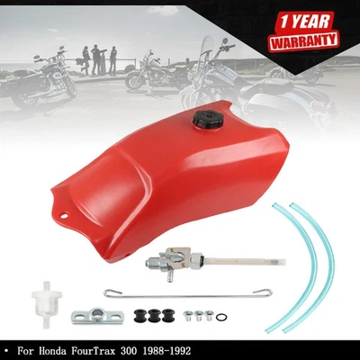 Ajuste para Honda FourTrax 300 1988-1992 tanque de combustible con tapa llave de combustible Foto 1 de 4