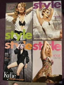 Kylie Minogue Style Magazine X 4 2003 2004 2006 2007 Complete Excellent Issues - Picture 1 of 15
